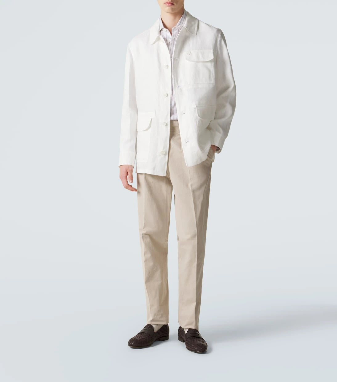 Brioni - Linen and cotton jacket