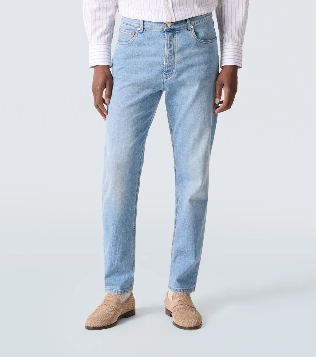 Brunello Cucinelli - Mid-rise straight jeans