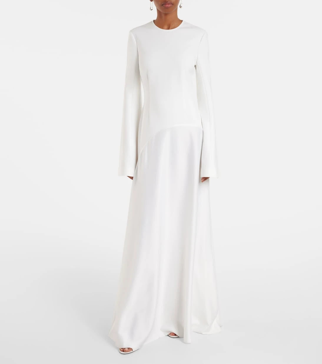 Solace London - Storm satin gown