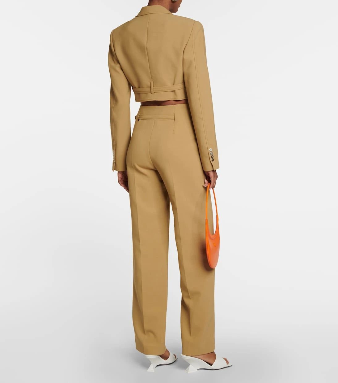 Dion Lee - Interlock high-rise wide-leg pants