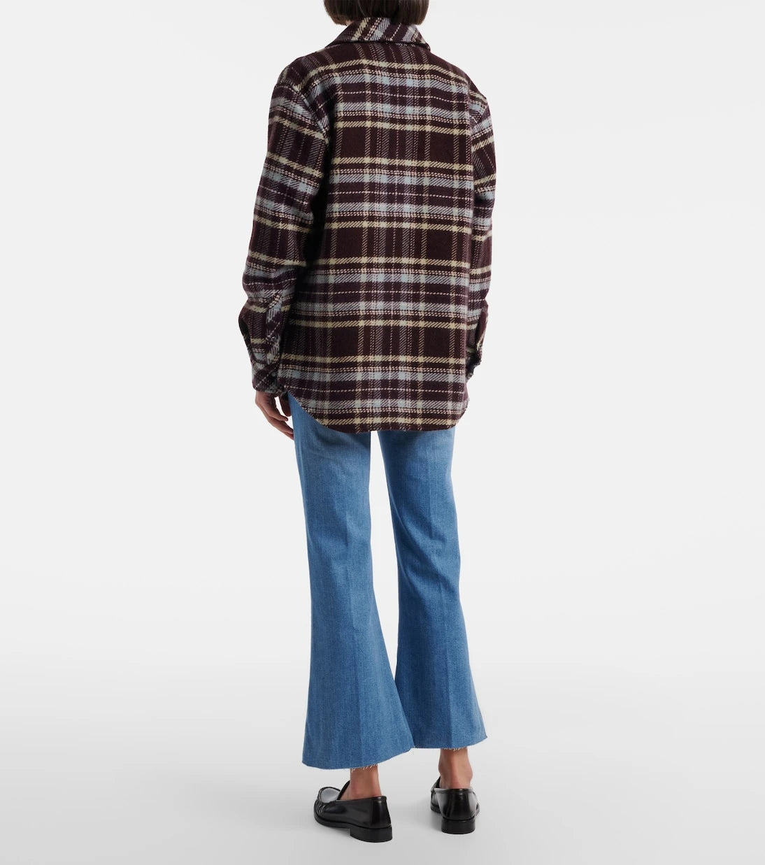 7 For All Mankind - Dojo cropped flared jeans