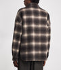 Multi Wool-Alpaca Check Shacket