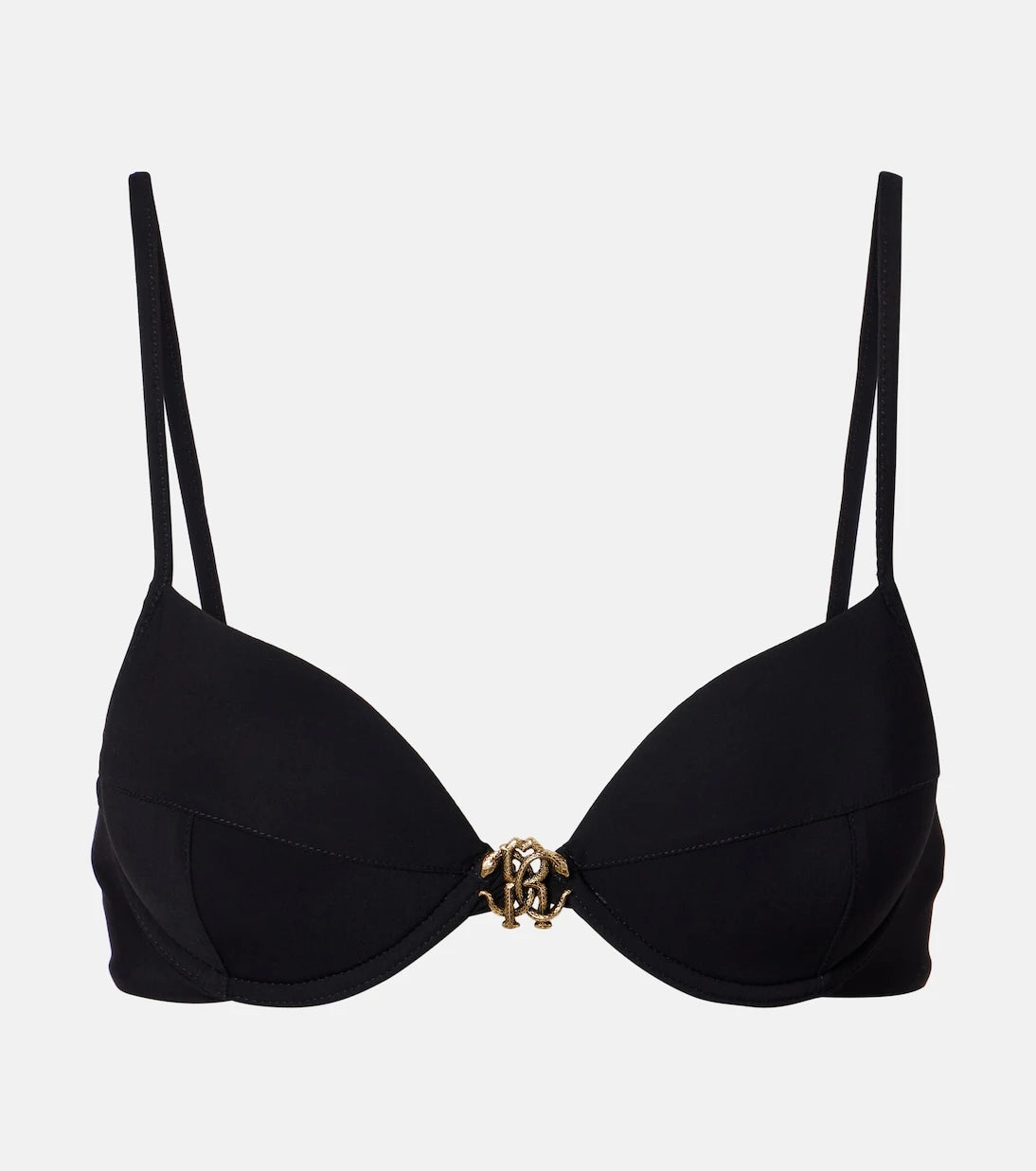 Roberto Cavalli - Logo bikini top