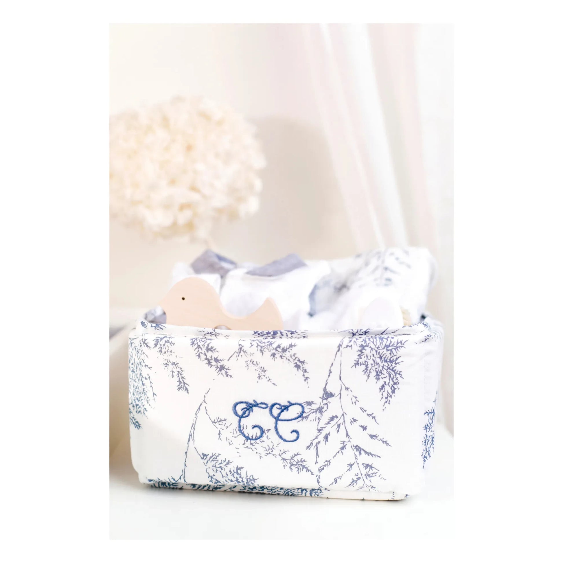 Tartine et Chocolat - Foliage Basket | Grey