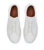 Zegna Leather Triple Stitch Sneakers