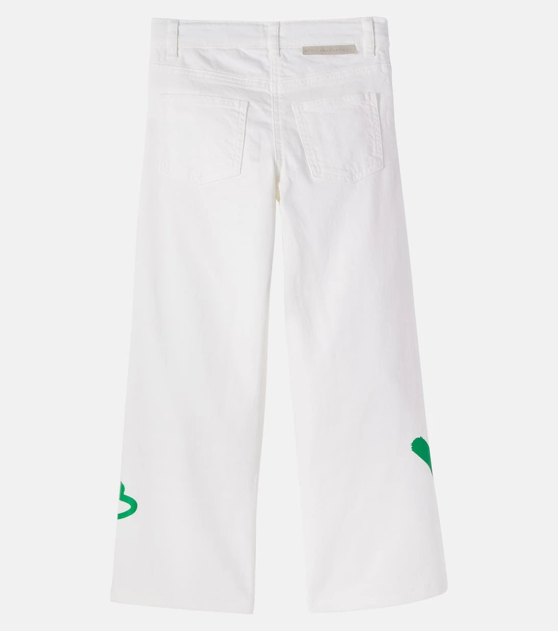 Stella McCartney Kids - Floral cotton gabardine pants