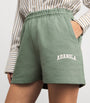Adanola Organic Cotton Varsity Sweatshorts