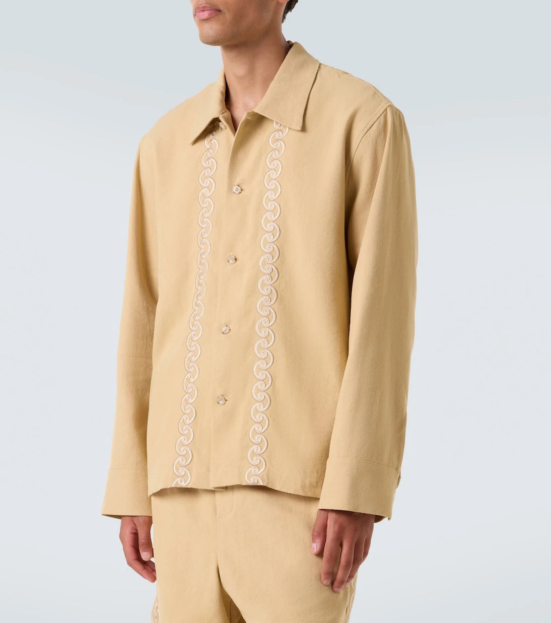 Commas - Embroidered overshirt
