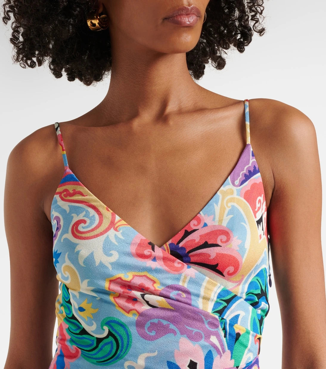 Etro - Printed midi dress