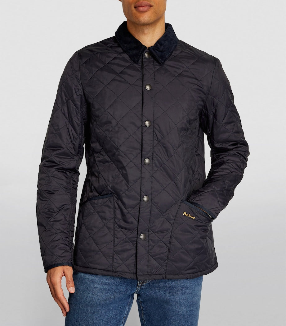 Navy Heritage Liddesdale Quilted Jacket