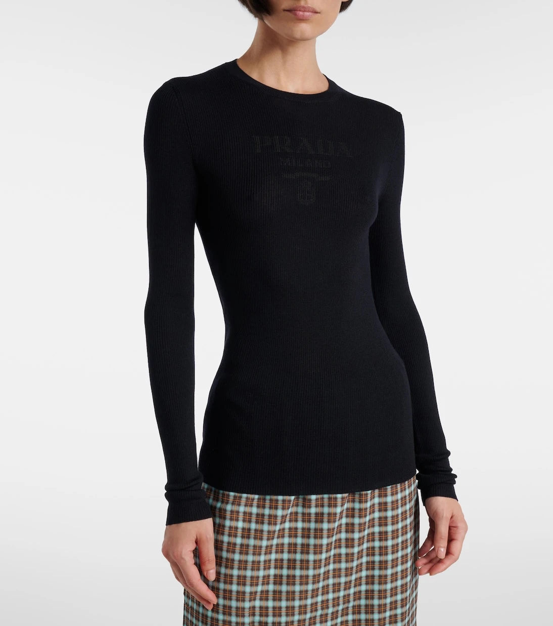 Prada - Wool and silk-blend sweater