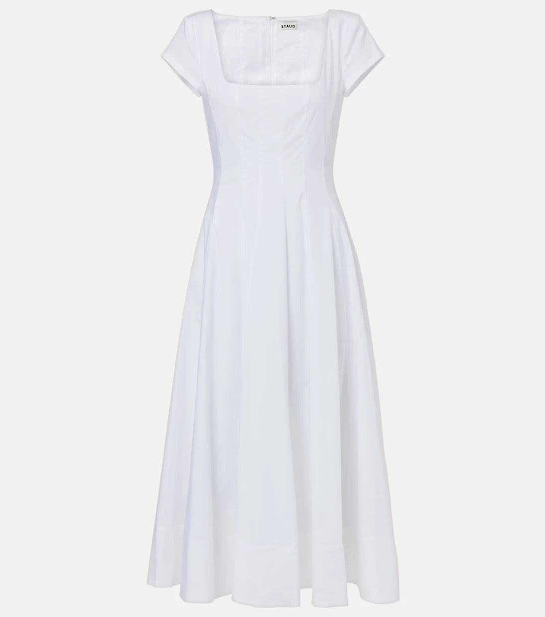 Staud - Wells pleated midi dress