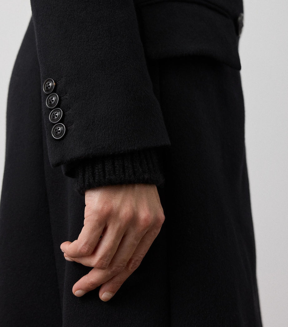 Ralph Lauren Collection Black Wool-Cashmere Anthony Coat