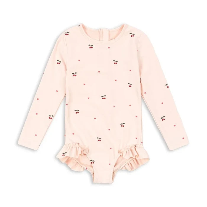 Konges Sløjd цял бански за деца MERLE LS SWIMSUIT GRS
