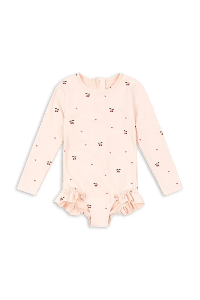 Konges Sløjd цял бански за деца MERLE LS SWIMSUIT GRS