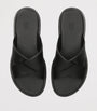Zegna Leather Sandals