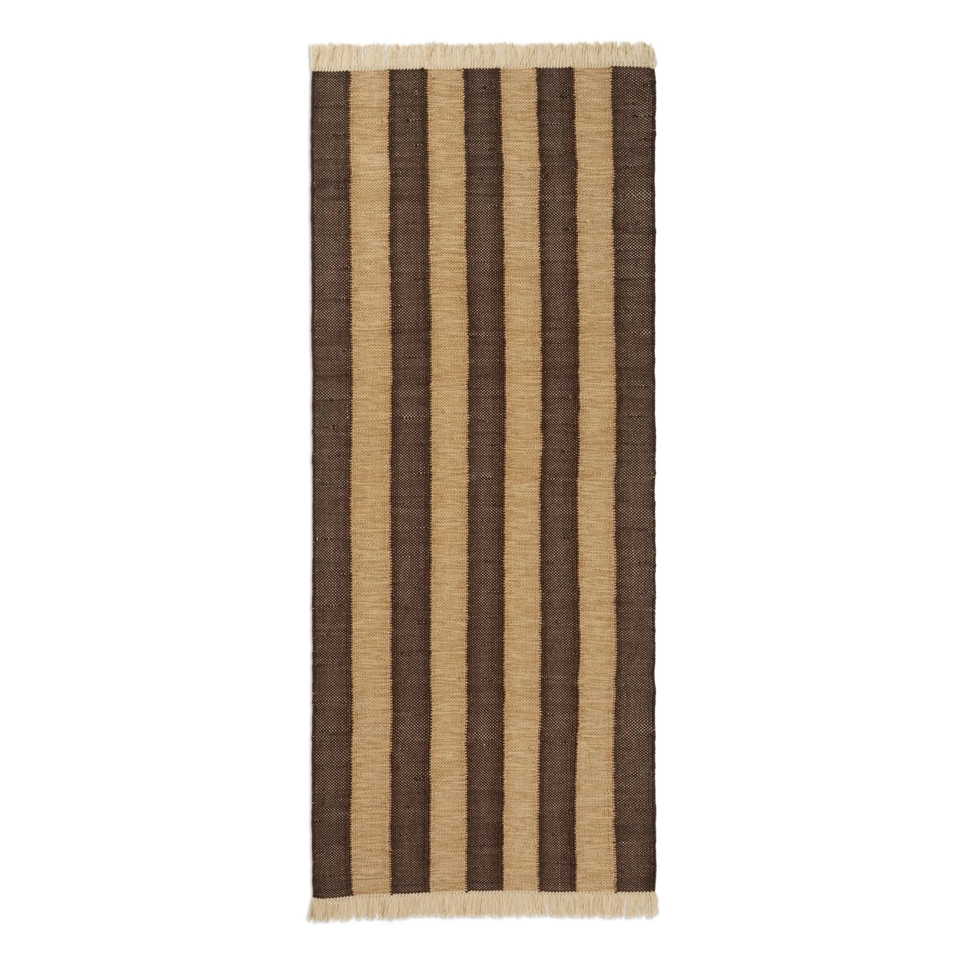 Ferm Living - Ives rugs | Chocolate