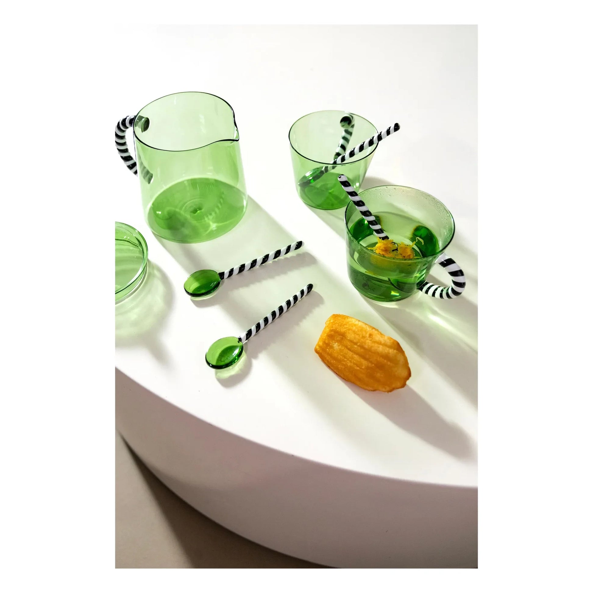 &Klevering - Duet glass teapot | Green