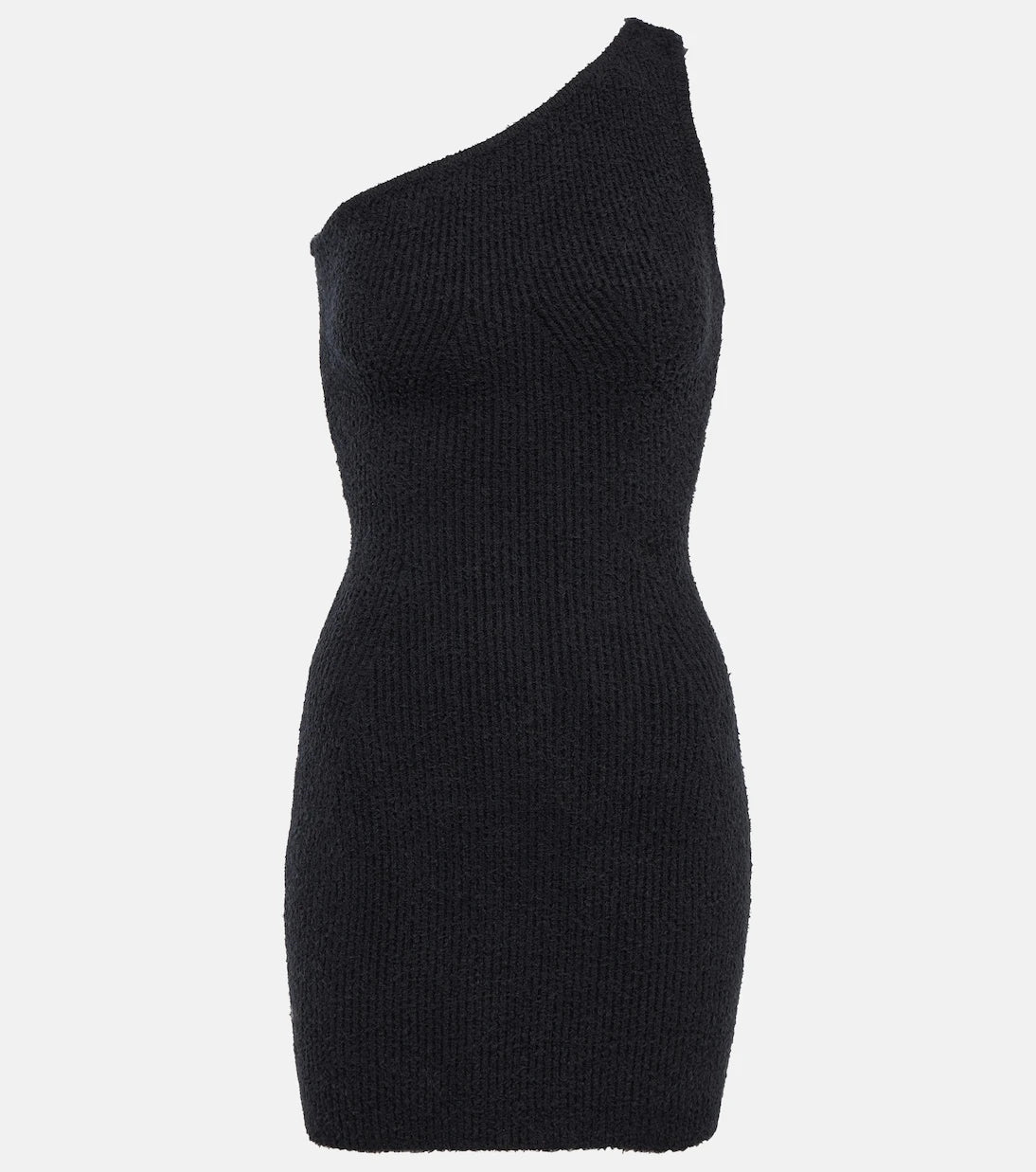 Wardrobe.NYC - Ribbed cotton-blend minidress