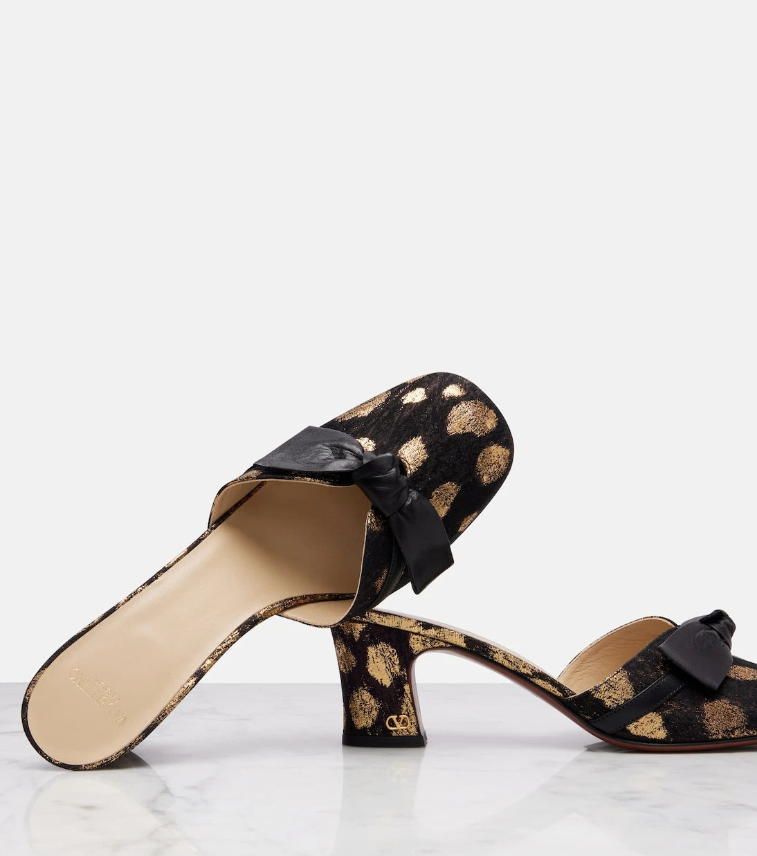 Valentino Garavani - Knotty 60 bow-detail mules