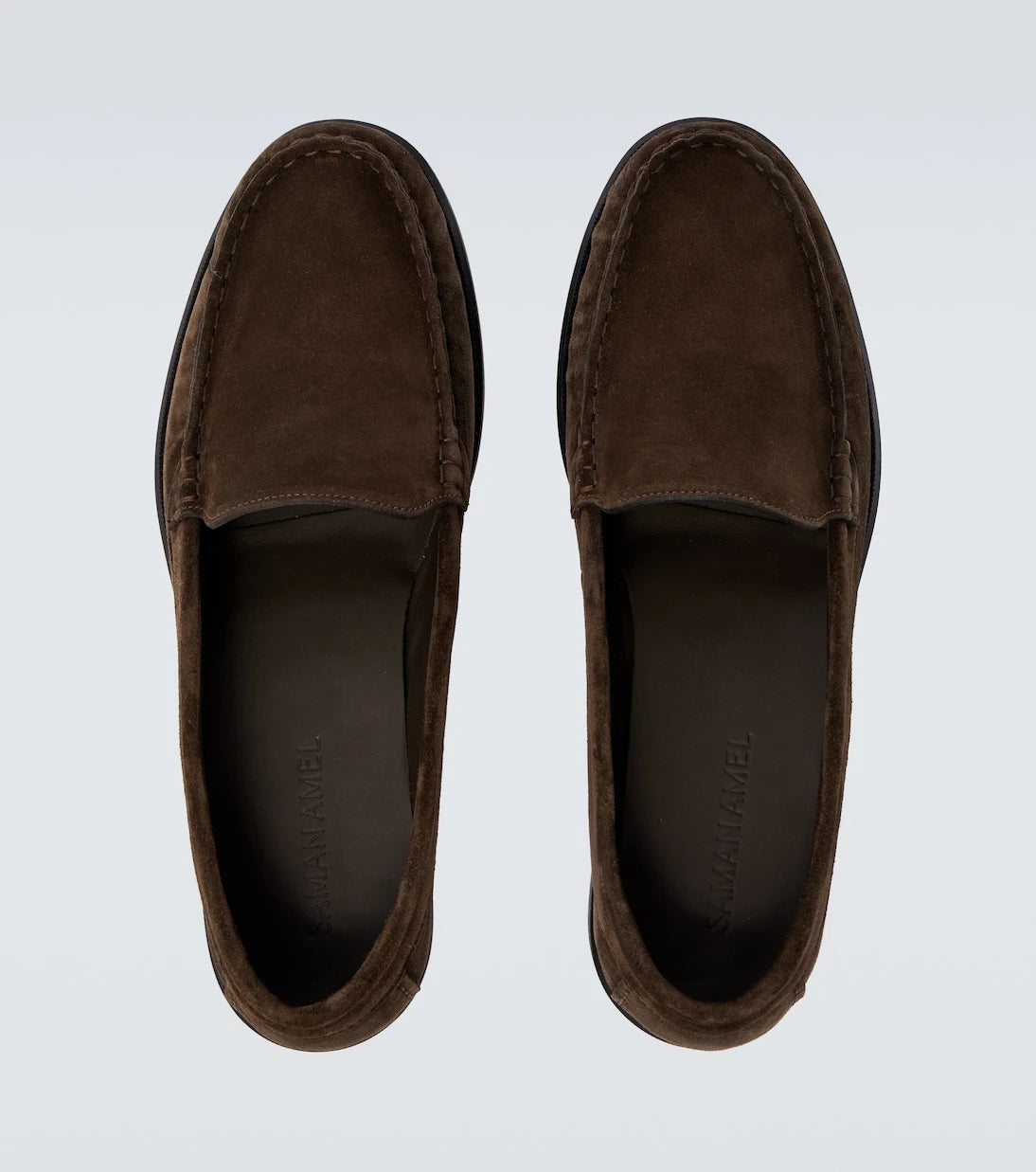 Saman Amel - Süet loafer ayakkabı