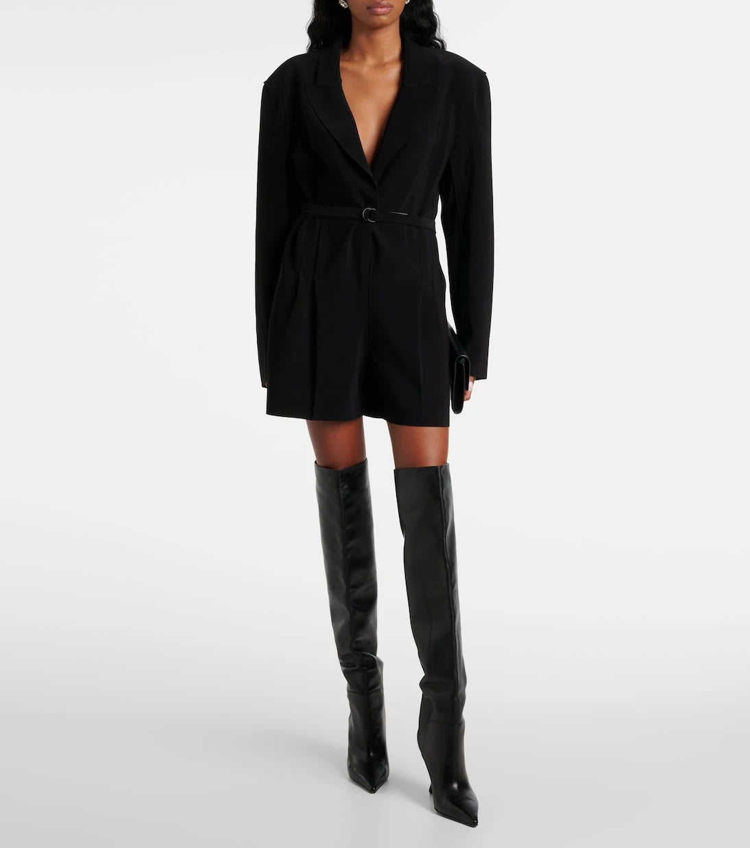 Norma Kamali - Belted romper