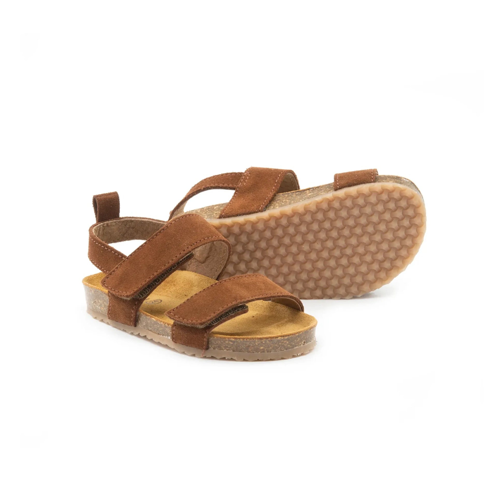 Pèpè - Two Con Me - Double Scratch Sandals | Brown