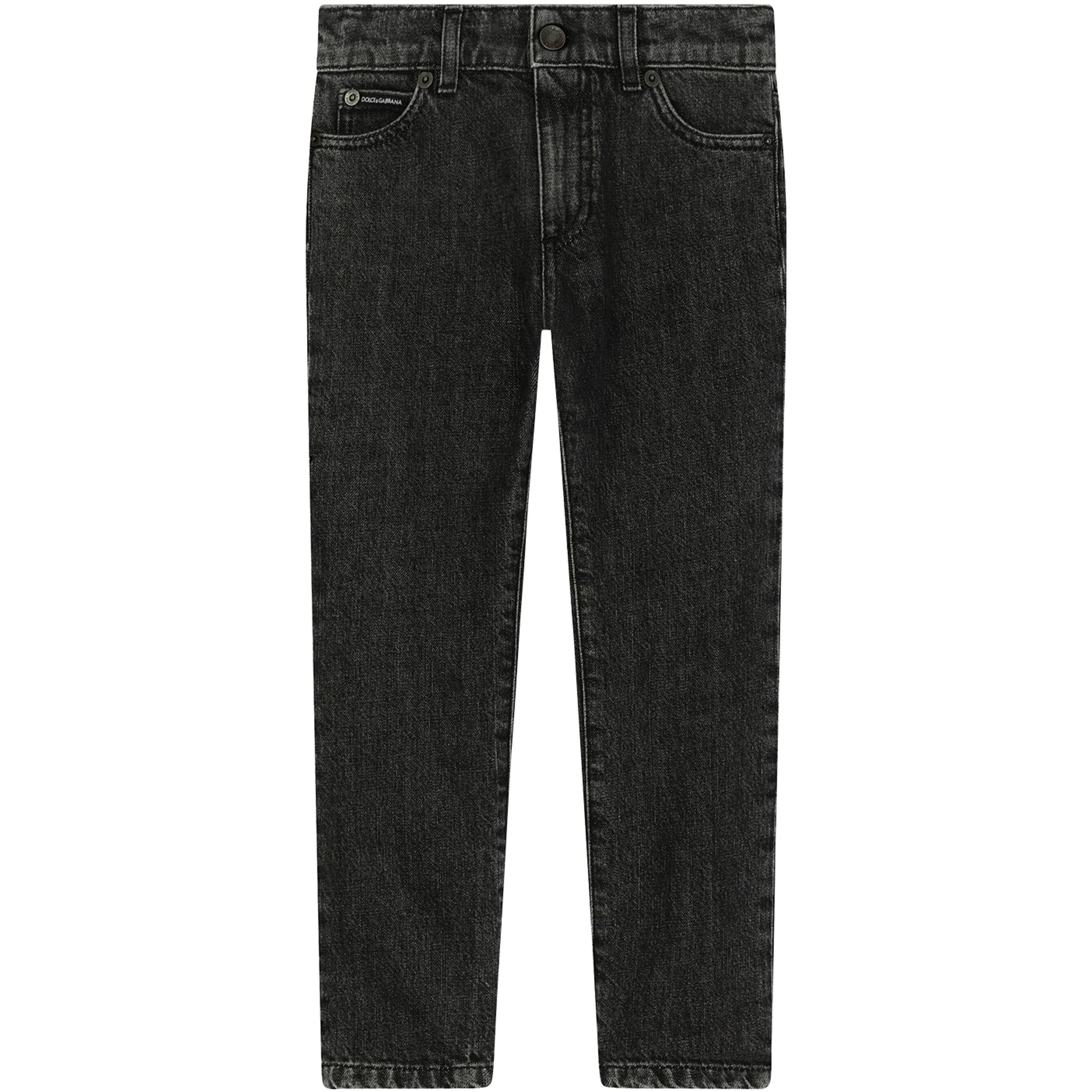 Dolce & Gabbana Kids Faded Wash Jeans (2-6 Years)