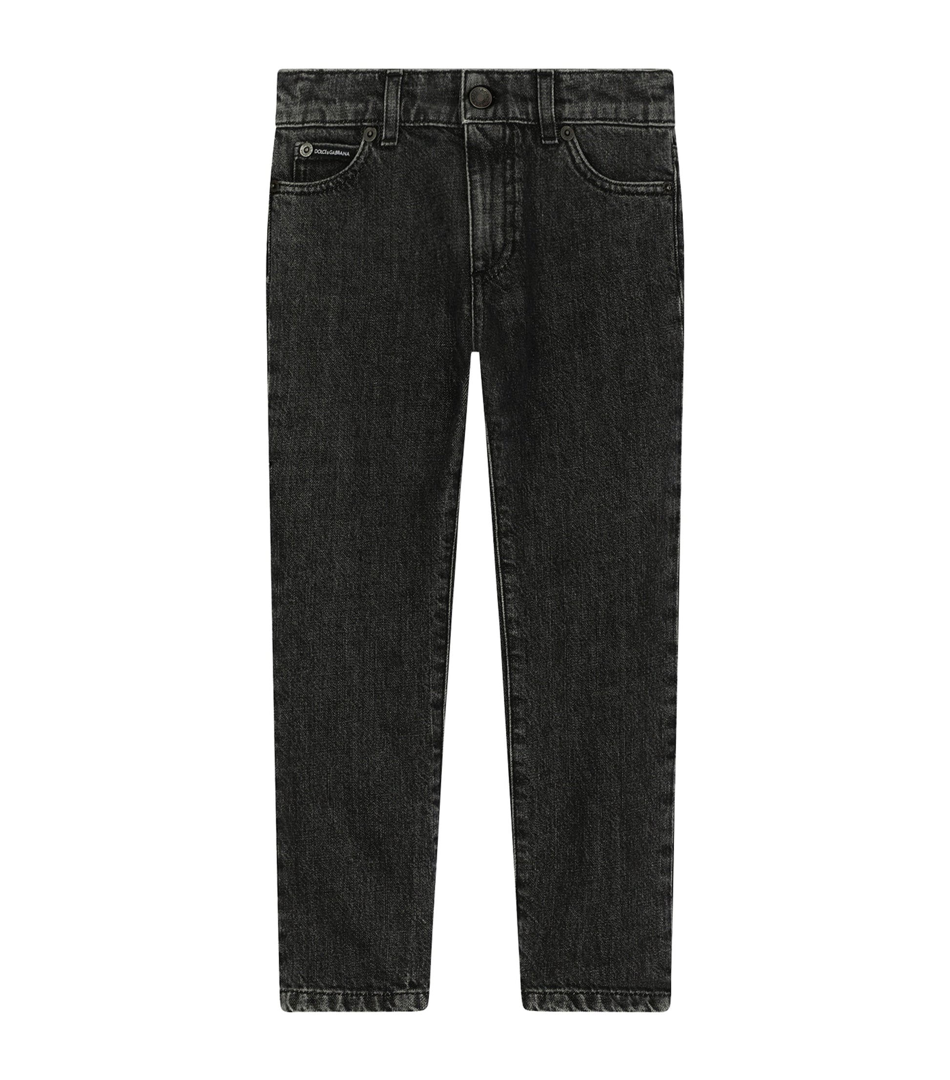 Dolce & Gabbana Kids Faded Wash Jeans (2-6 Years)