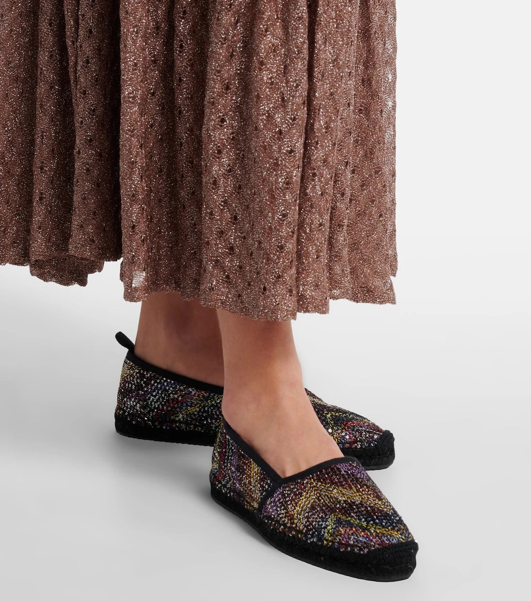 Missoni - Elle sequined espadrilles
