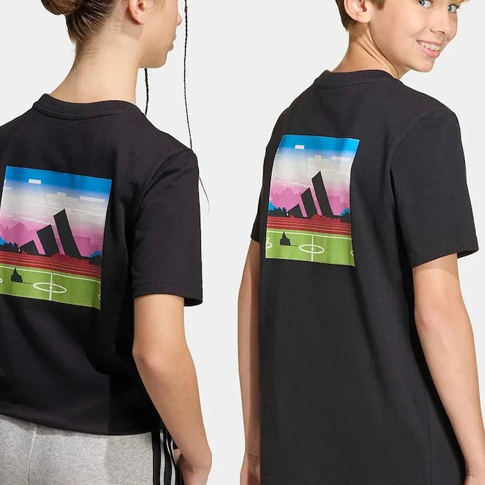 Детска памучна тениска adidas