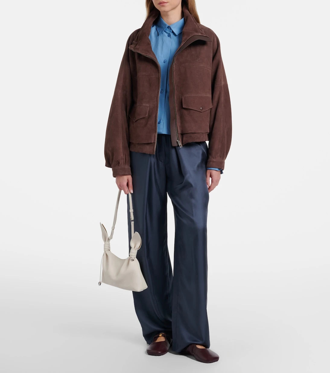 Loewe - Scarf Mini leather shoulder bag
