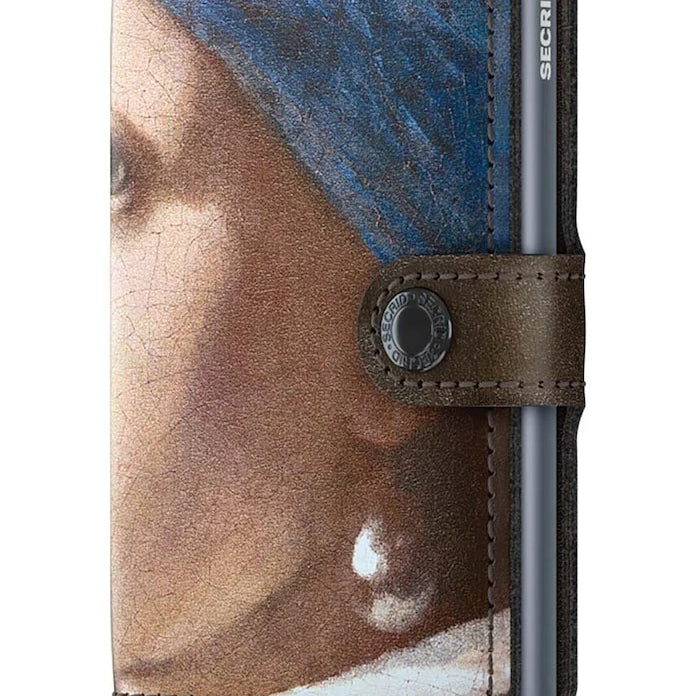 Кожен портфейл Secrid Miniwallet Art Pearl Earring