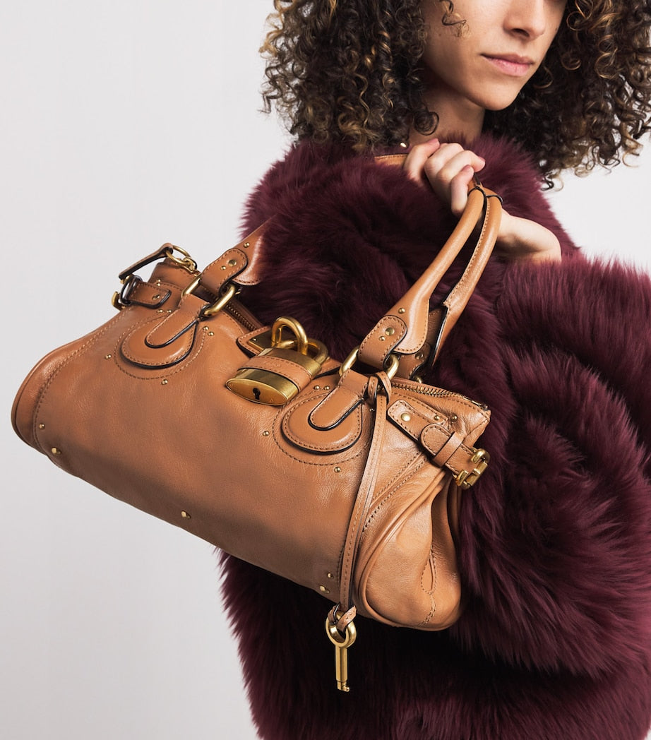 Chloé Leather Paddington Shoulder Bag