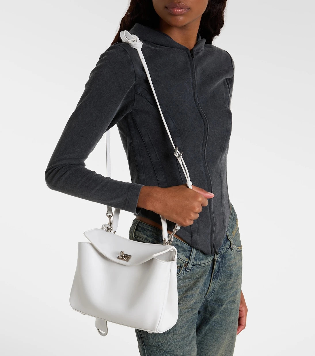 Balenciaga - Rodeo Mini leather tote bag