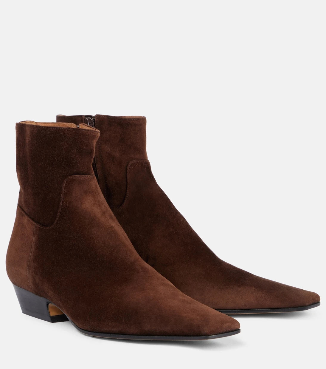 Khaite - Marfa suede Chelsea boots