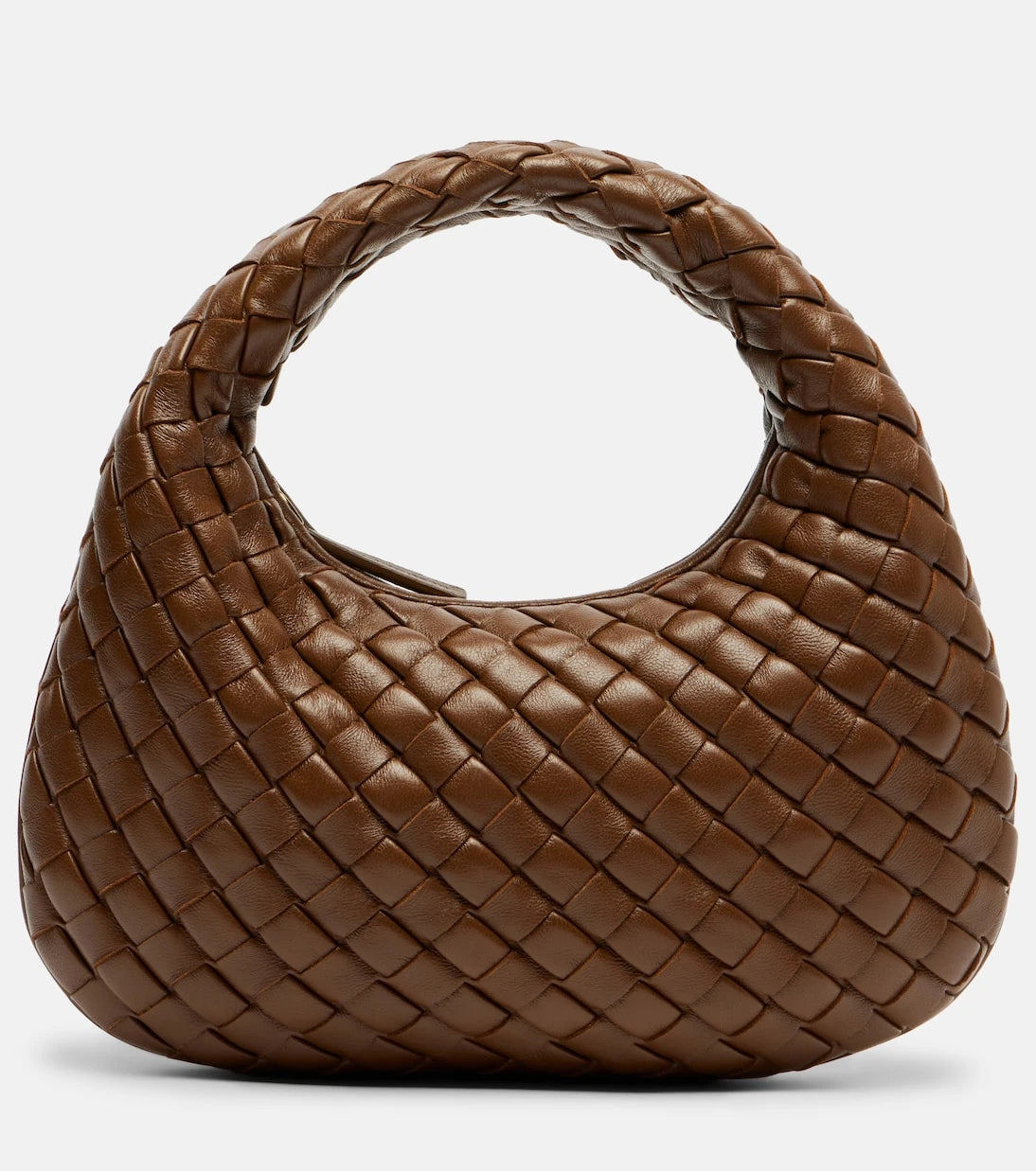 Bottega Veneta - حقيبة يد علوية من الجلد بيبي فينيتا