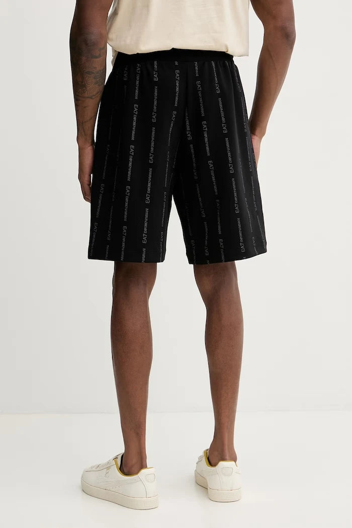 EA7 Emporio Armani erkek pamuklu eşofman şort