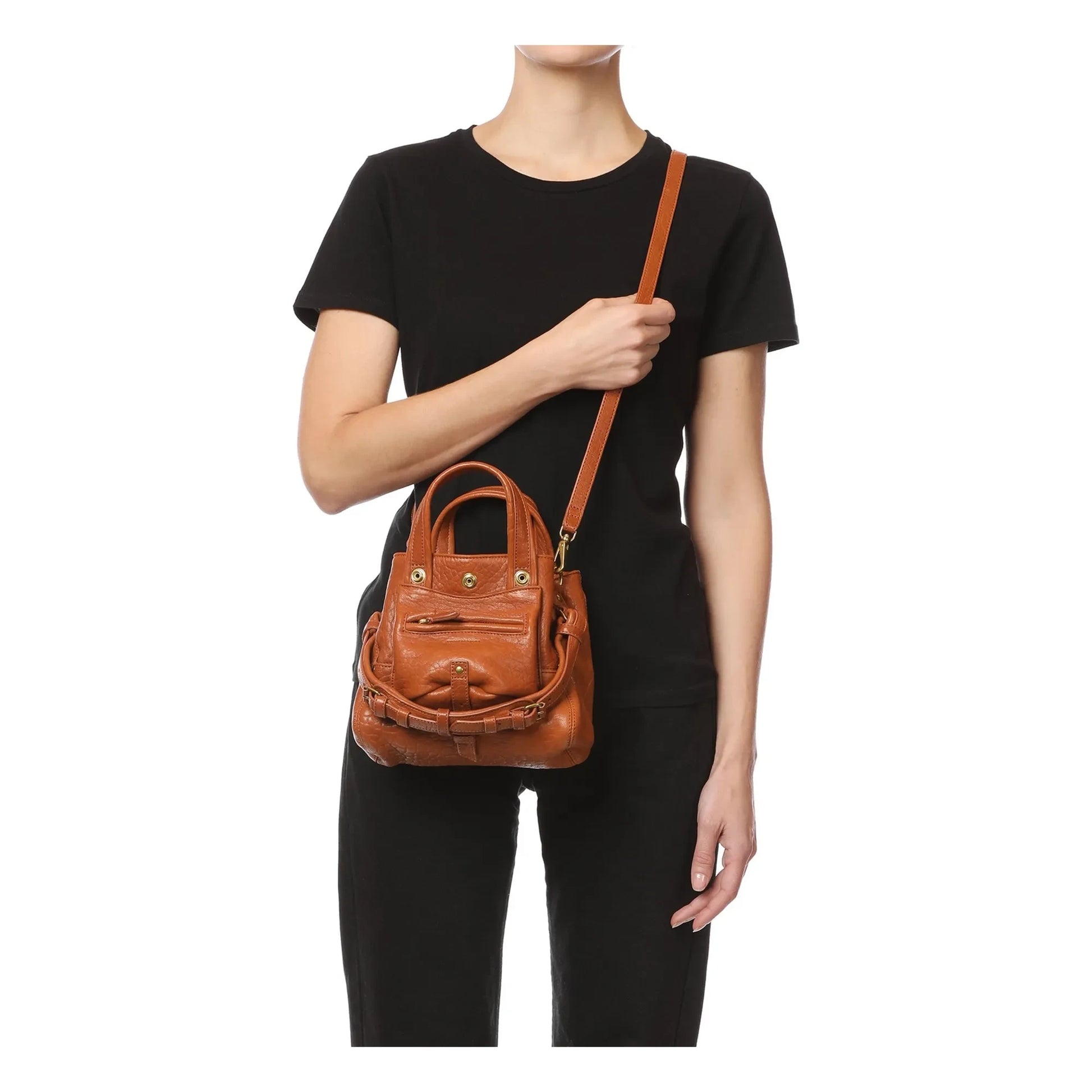 Jérôme Dreyfuss - Billy Nano Lamb Bag | Cognac