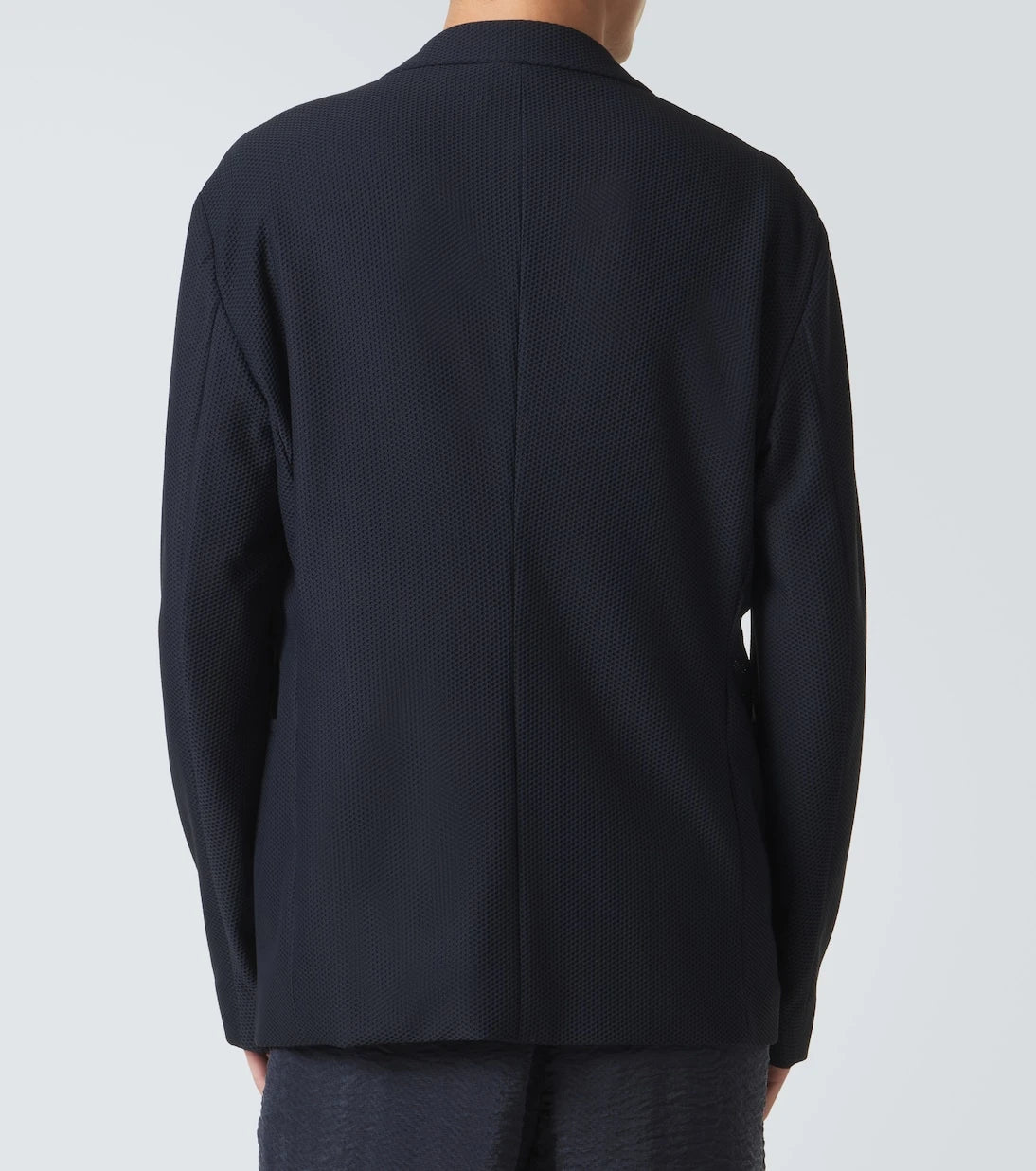 Giorgio Armani - Waffle-knit blazer