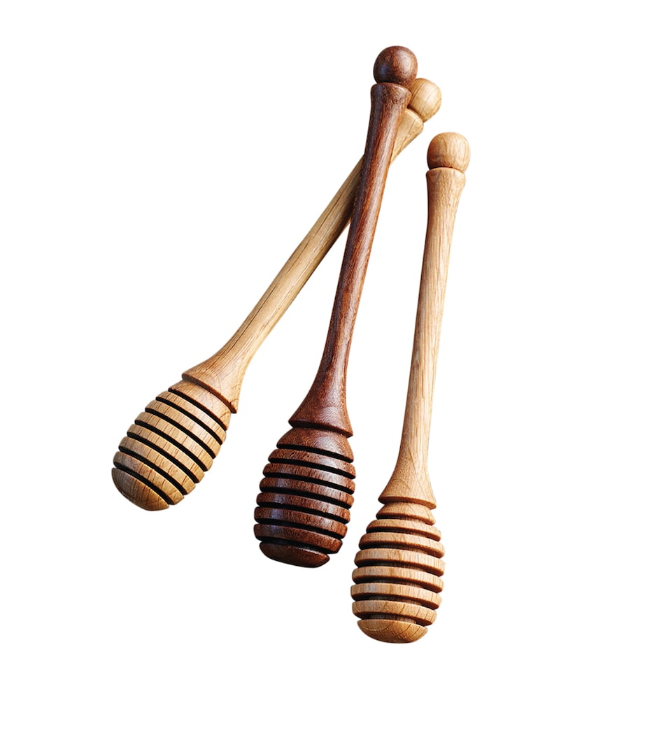 The London Honey Company Hand-Turned Wooden Honey Dipper
