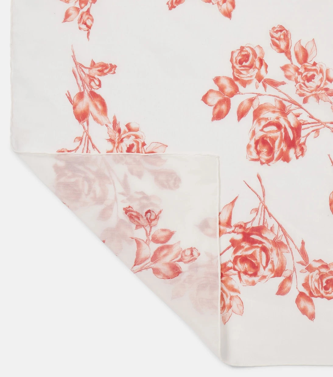 Magda Butrym - Floral printed cotton and silk scarf