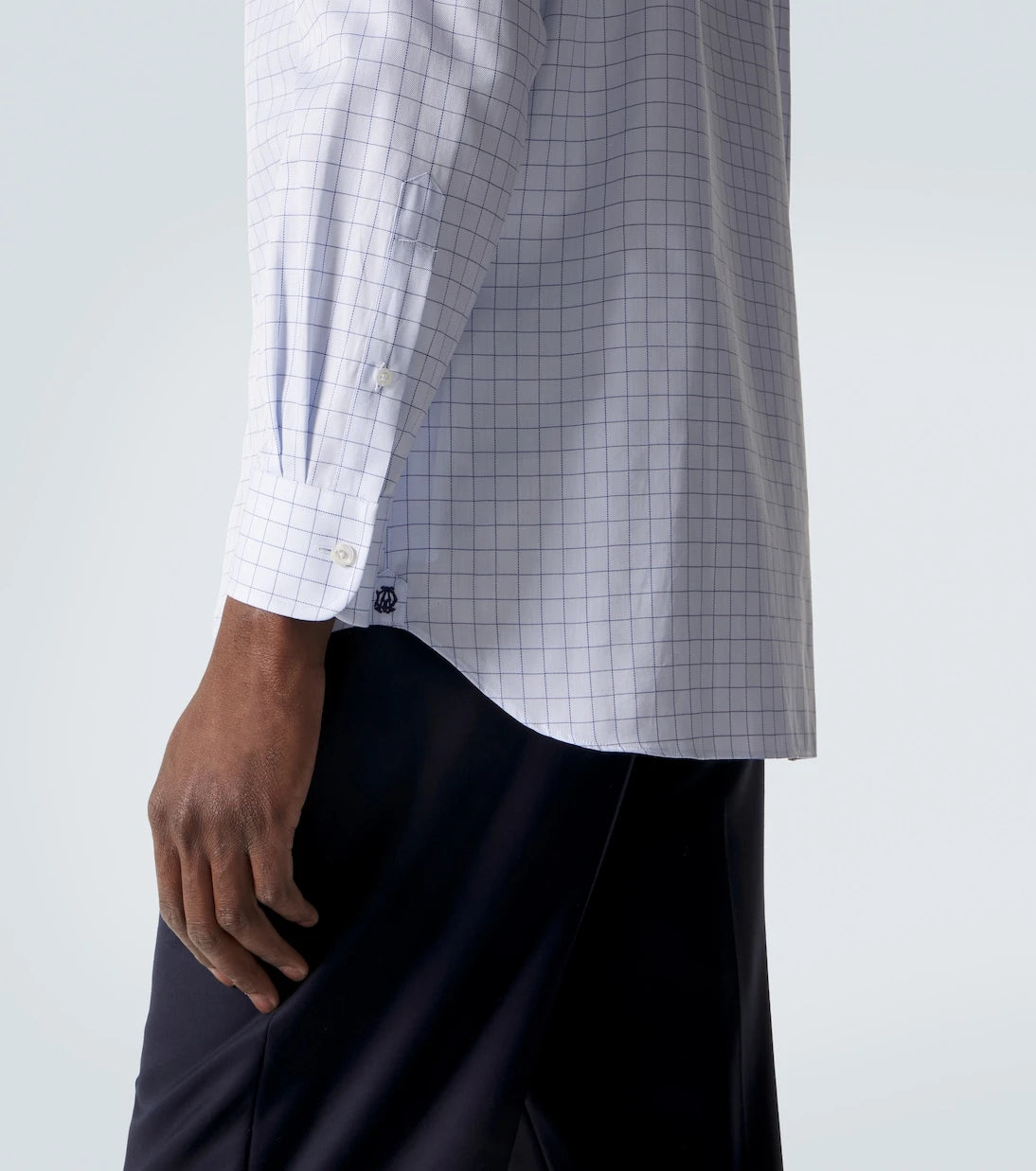 Dunhill - Checked cotton shirt