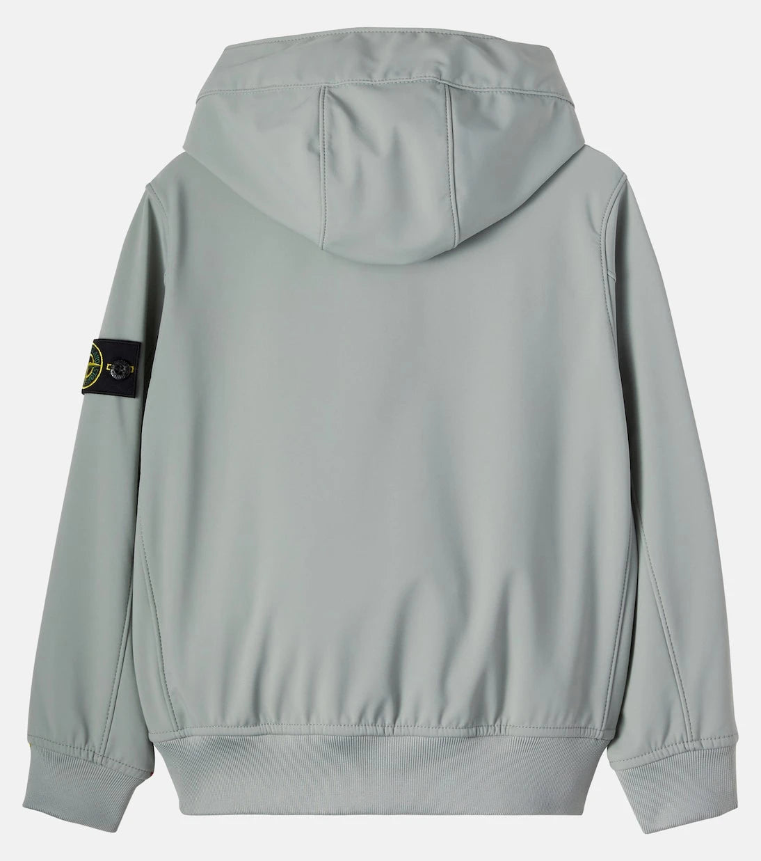 Stone Island Junior - جاكيت بقبعة كومباس