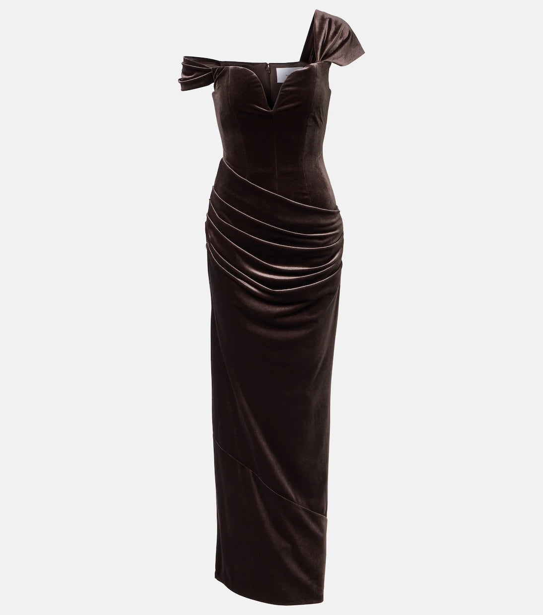 Alex Perry - Draped velvet gown