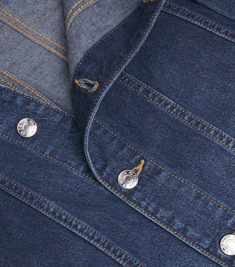 EB Denim Navy Denim Prima Mini Dress