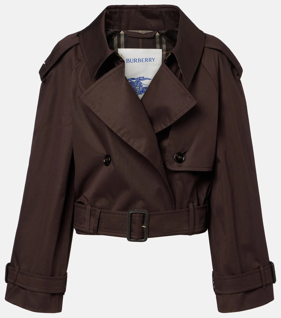 Burberry - Cotton gabardine jacket