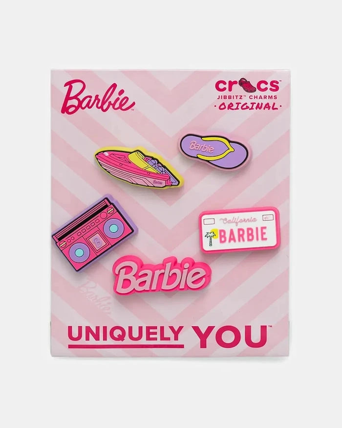 Crocs Barbie Retro 5'li Çocuk Ayakkabı Süsleri