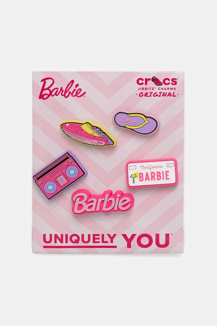 Crocs Barbie Retro 5'li Çocuk Ayakkabı Süsleri