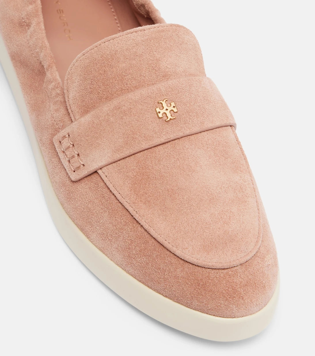 Tory Burch - Suede penny loafers